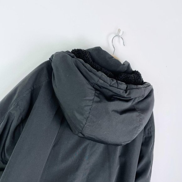 ⚡️SOLD⚡️ roots 2018 jasper black down parka - size xxl - Picture 9 of 14